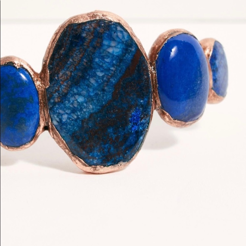 Free people maya cuff sapphire